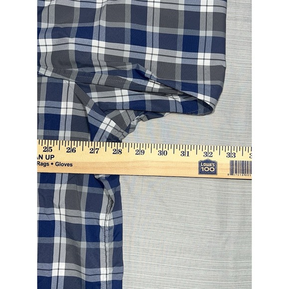 Men's Vineyard Vines NWT 2X Long Sleeve Button-Down Shirt Grey Harbor XXL New 2X - Picture 5 of 11